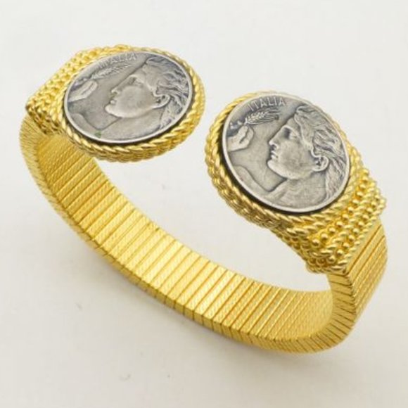 Judith Ripka Gold and Silver Twisted Rope Bracelet - Picture 6 of 10